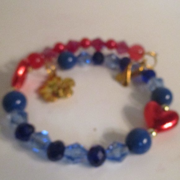 Awareness Bracelets Handmade By candyjewelshop In The IPF Color Blue💙💙 - Picture 4 of 8